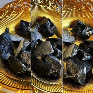 Raw Obsidian Stones